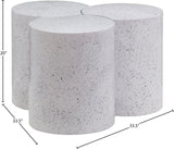 Dimple Coffee Table - Contemporary Brushed Iron Design for Modern Living Spaces and Stylish Decor