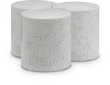Dimple Contemporary Coffee Table - Modular Brushed Iron Design for Stylish Living Spaces