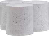 Dimple Contemporary Coffee Table - Modular Brushed Iron Design for Stylish Living Spaces