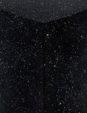 Petal Black Coffee Table - Artistic Terrazzo Design, Durable Iron Frame, and Modular Functionality