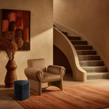 Petal Black Coffee Table - Artistic Terrazzo Design, Durable Iron Frame, and Modular Functionality
