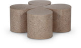 Petal Gold Coffee Table – Stylish Modular Design for Contemporary Living Rooms with Storage Space