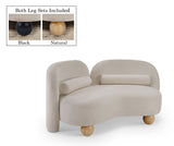 Daphne - Chenille Loveseat