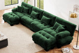 CLOUDIES 173" Sofa 4 Seater with 2 Ottoman