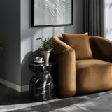 Caserta - Marble Finish Concrete End Table