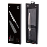 YARI Series 8-Inch Sashimi Knife with Sheath, X-7 Damascus Steel, 501288