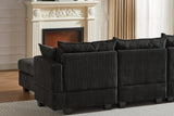 HARLOW 114" Corduroy Sofa w/ Storage