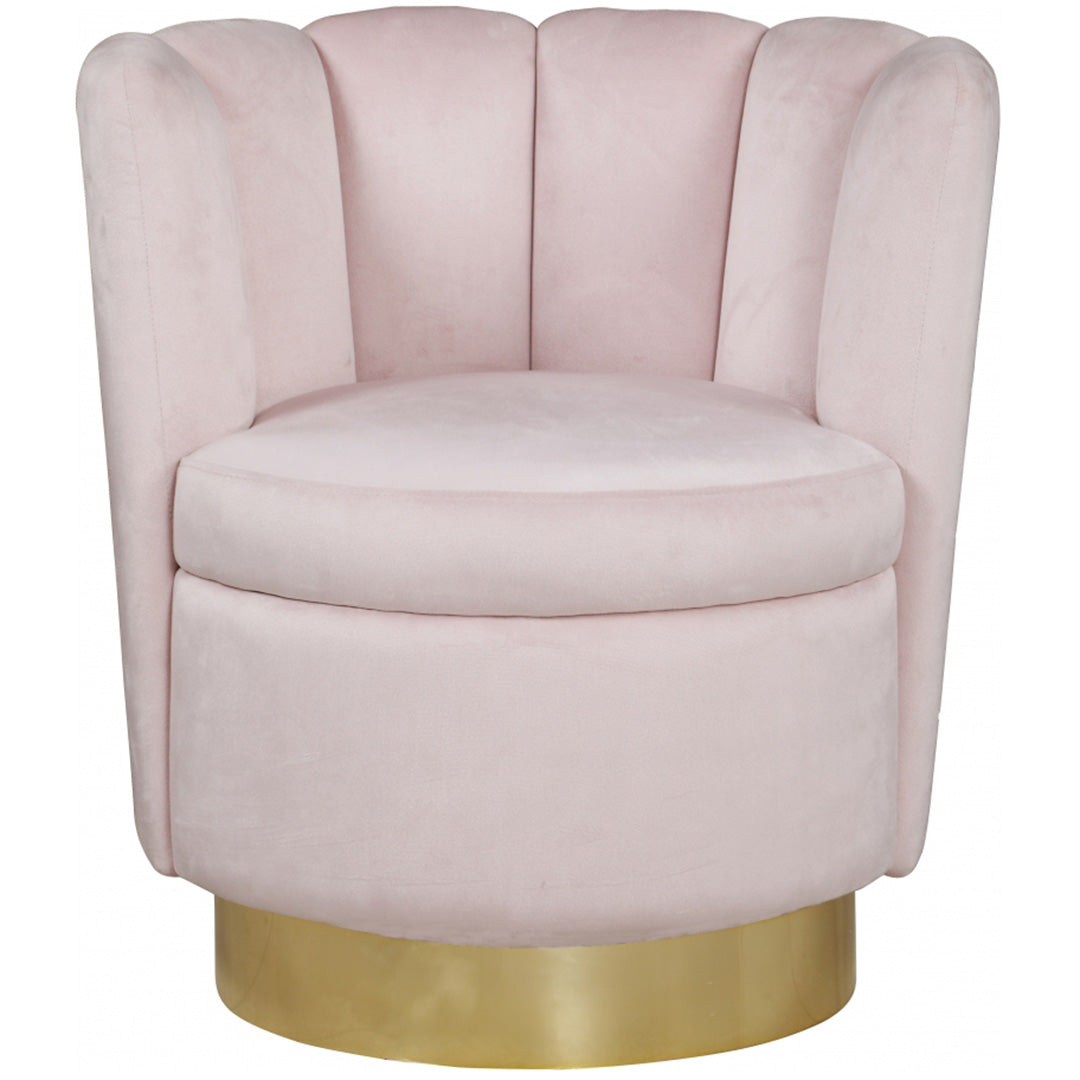 Lily Velvet Swivel Accent Chair