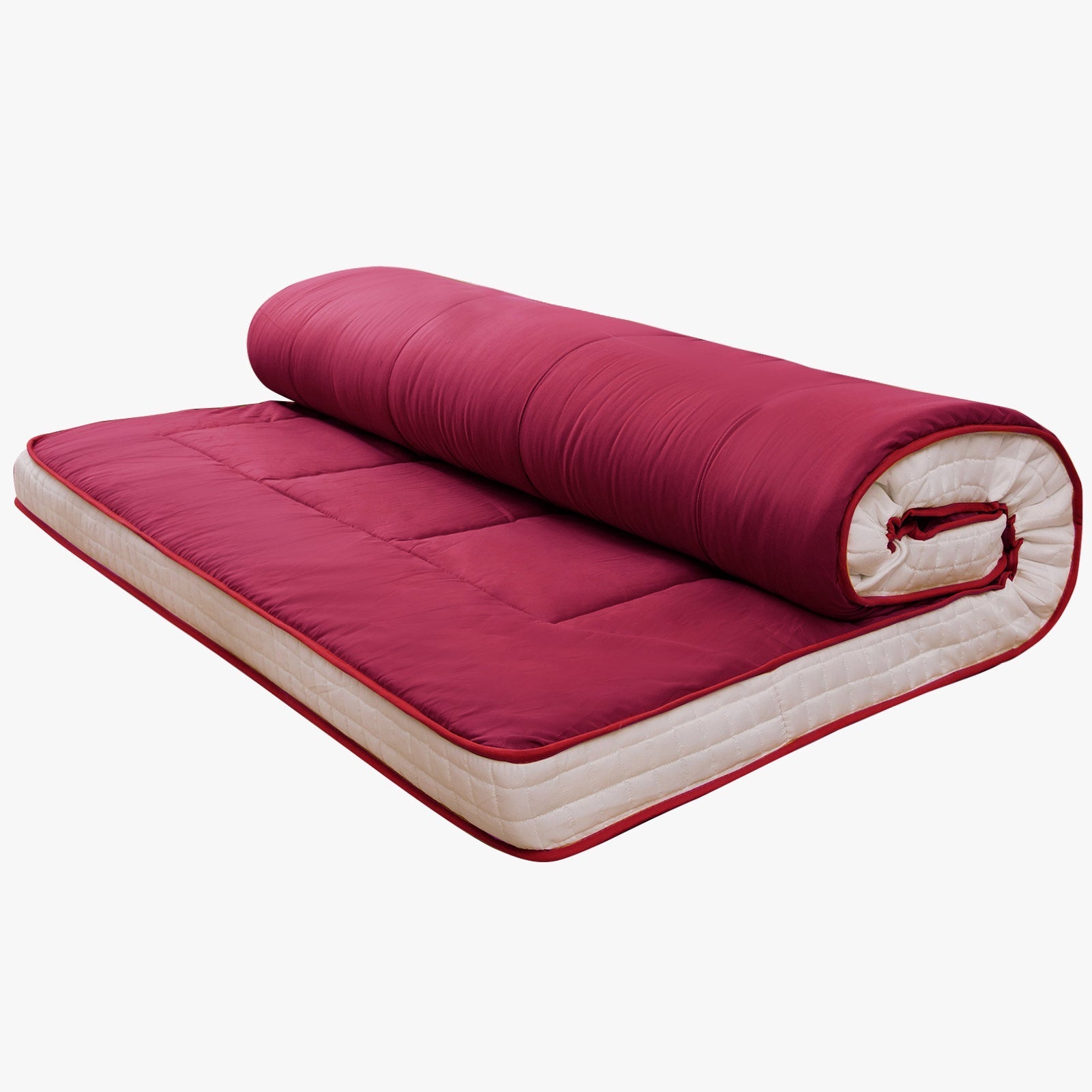 MAXYOYO Padded Comfortable Floor Mattress, Magenta