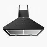CIARRA 30 Inch Wall Mount Range Hood Black Stove Hood with 3-speed Extraction CAB75206P-OW