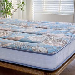 MAXYOYO Padded Japanese Floor Mattress,  Floral Printed Futon Mattress Folding Sleeping Pad