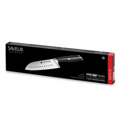 Saveur Selects 7-Inch Santoku Knife, Forged German Steel, 1026214