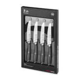 L & L1 Series 4-Piece Fine-Edge Steak Knife Set, Forged German Steel