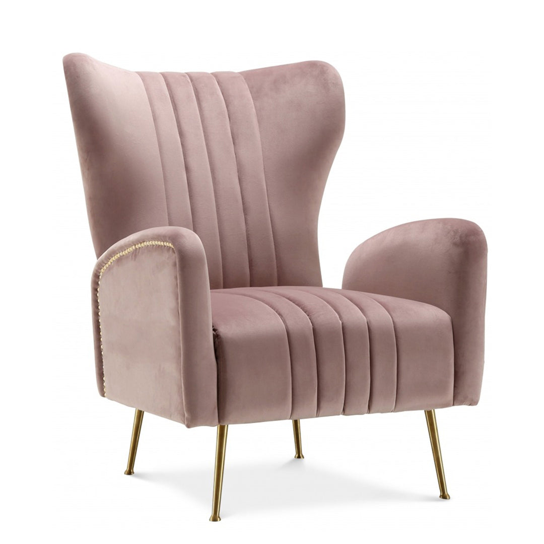 Opera Velvet Accent Chair