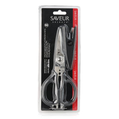 Saveur Selects Multi-Purpose 9-Inch Kitchen Shears, Heavy-Duty Scissors, Forged German Steel, 1026337