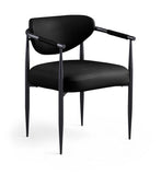 Virella - faux Leather Upholstered Dining Chair (Set of 2) - Black Base