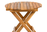 URVON Patio Chair Sets with Foldable Table
