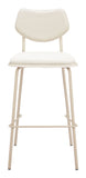 Zeal Barstool (Set of 4) Light Gray & Beige