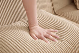 MARTHA 153" 4-Seater Sofa with 2 Ottomans