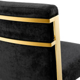 Bar Stool Scott
Gold finish | black velvet