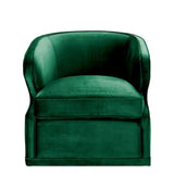 Swivel Chair Dorset
Roche green velvet | swivel base