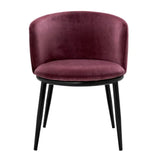 Dining Chair Filmore set of 2
Cameron purple | black finish legs