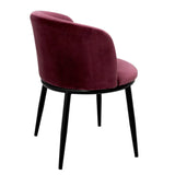 Dining Chair Filmore set of 2
Cameron purple | black finish legs