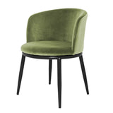 Dining Chair Filmore set of 2
Cameron light green | black finish legs