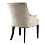 Dining Chair Legacy
Clarck sand | antique brass nails | black legs