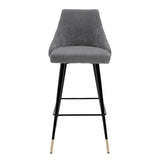 Bar Stool Cedro
Clarck grey | black & brass finish legs