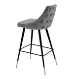 Bar Stool Cedro
Clarck grey | black & brass finish legs