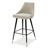 Bar Stool Cedro
Clarck sand | black & brass finish legs