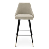 Bar Stool Cedro
Clarck sand | black & brass finish legs