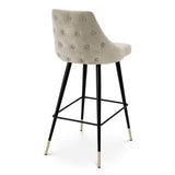 Bar Stool Cedro
Clarck sand | black & brass finish legs