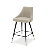 Counter Stool Cedro
Clarck sand | black & brass finish legs