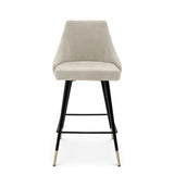 Counter Stool Cedro
Clarck sand | black & brass finish legs