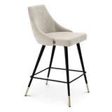 Counter Stool Cedro
Clarck sand | black & brass finish legs
