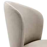 Dining Chair Volante
Roche beige velvet | black & gold finish legs