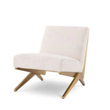 Chair Fico
BouclŽ cream | brushed brass finish