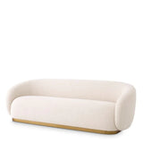 Sofa Brice
Bouclé cream | brushed brass finish base