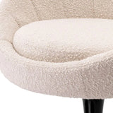 Dining Chair O'Neill
BouclŽ cream | black finish swivel base