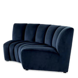 Modular Sofa Lando corner
Savona midnight blue velvet | black feet