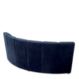 Modular Sofa Lando corner
Savona midnight blue velvet | black feet