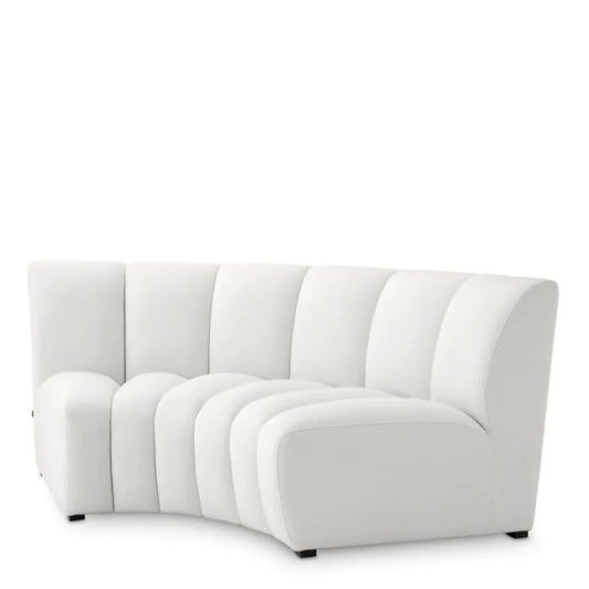 Modular Sofa Lando corner
Avalon white | black feet