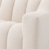 Sofa Kelly L
Bouclé cream | black base