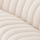 Sofa Kelly L
Bouclé cream | black base