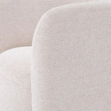 Swivel Chair Roxy
Lyssa off-white | brushed brass finish swivel base