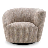 Swivel Chair Colin right
Mademoiselle beige | black swivel base
