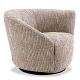 Swivel Chair Colin right
Mademoiselle beige | black swivel base
