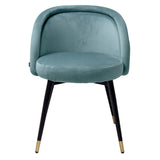Dining Chair ChloŽ set of 2
Savona blue velvet | black & brass legs